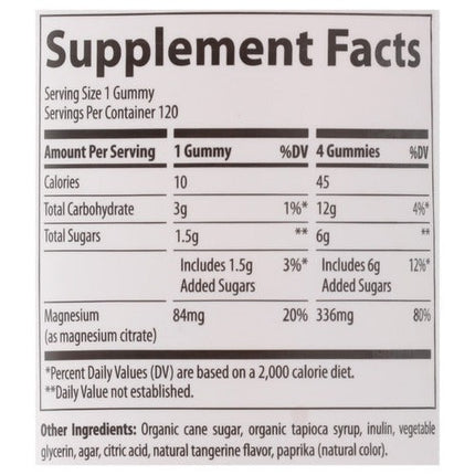 Magnesium Gummies 120 ct-AlchePharma