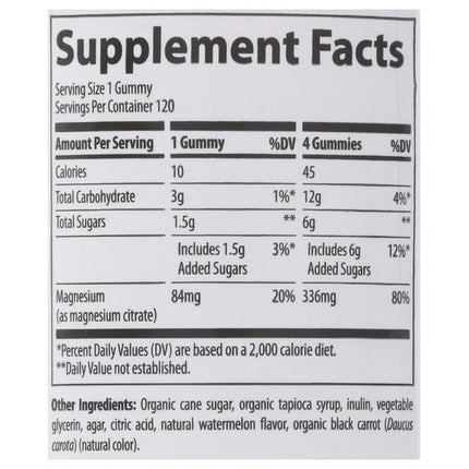 Magnesium Gummies 120 ct-AlchePharma