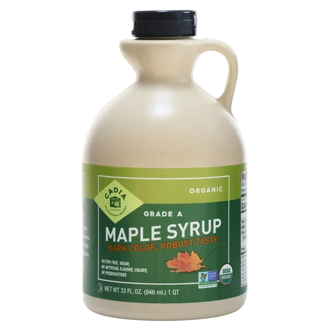 Maple Syrup 32 Fl. Oz. (Grade A & Organic)-Grocery-AlchePharma