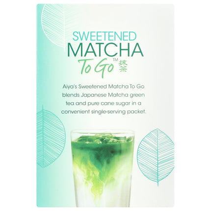 Matcha To-Go Sticks (Sweetened & Sweetened)-tea-AlchePharma