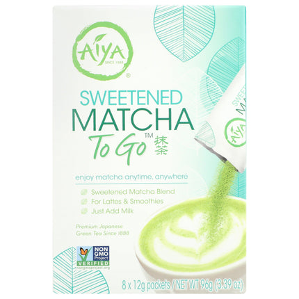 Matcha To-Go Sticks (Sweetened & Sweetened)-tea-AlchePharma