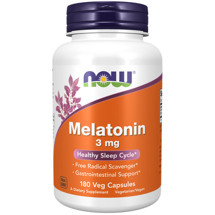 Melatonin 3 mg Veg Capsules-Sleep-AlchePharma