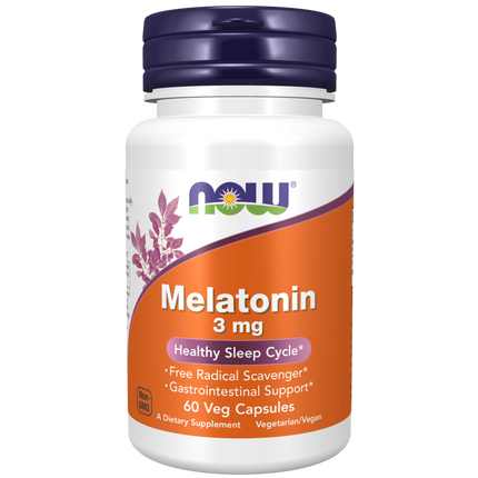 Melatonin 3 mg Veg Capsules-Sleep-AlchePharma