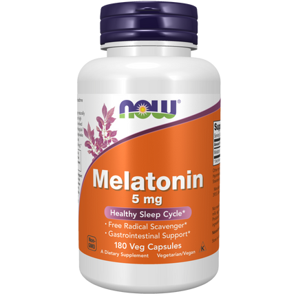 Melatonin 5 mg Veg Capsules-Melatonin-AlchePharma