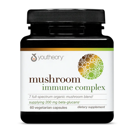 Mushroom Immune Complex 60 Veg Caps-Immune Support-AlchePharma