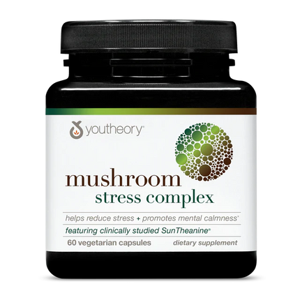 Mushroom Stress Complex 60 Veg Caps-Stress-AlchePharma