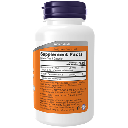 NAC 600 mg Capsules-Amino Acids-AlchePharma