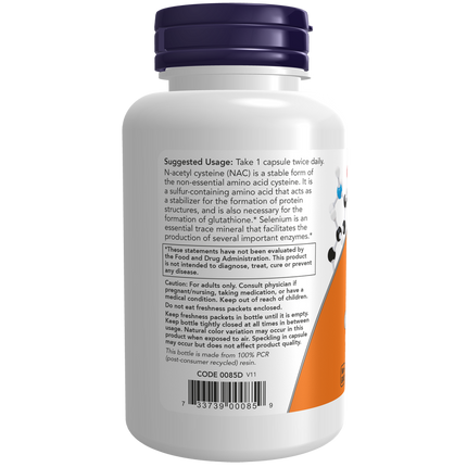 NAC 600 mg Capsules-Amino Acids-AlchePharma