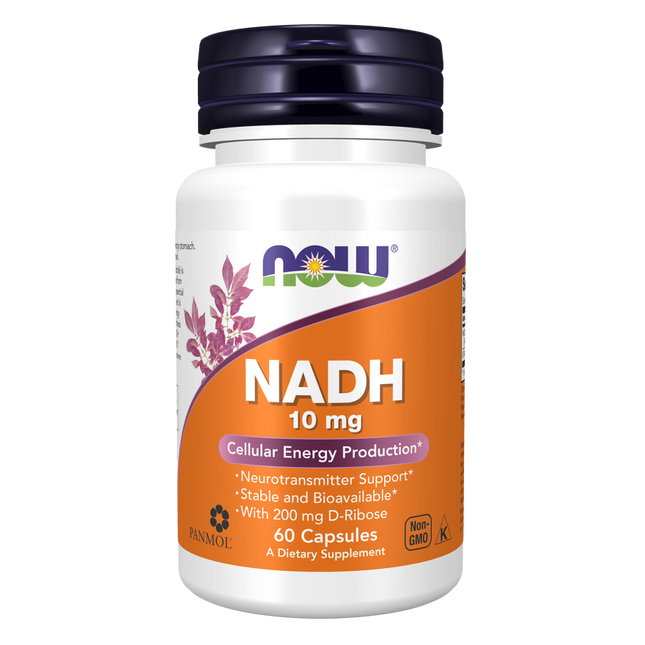 NADH 10 mg Capsules (60 ct)-cellular energy production-AlchePharma