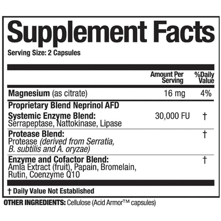 Neprinol AFD - Advanced Fibrin Defense-Fiber Supplements-AlchePharma