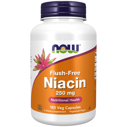 Flush-Free Niacin 250 mg Veg Capsules-Vitamins-AlchePharma