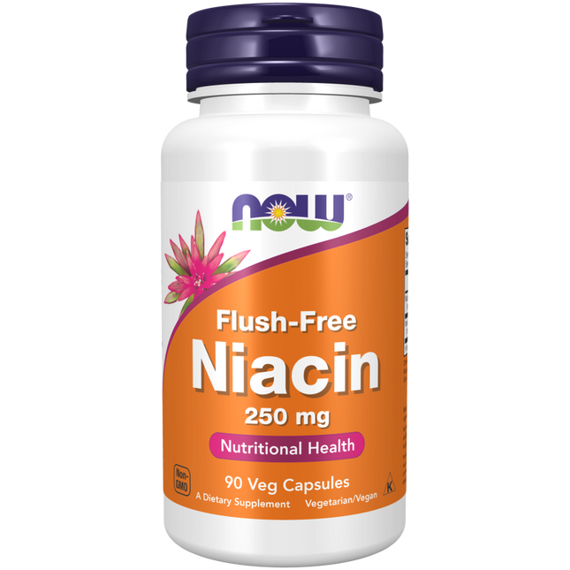 Flush-Free Niacin 250 mg Veg Capsules-Vitamins-AlchePharma