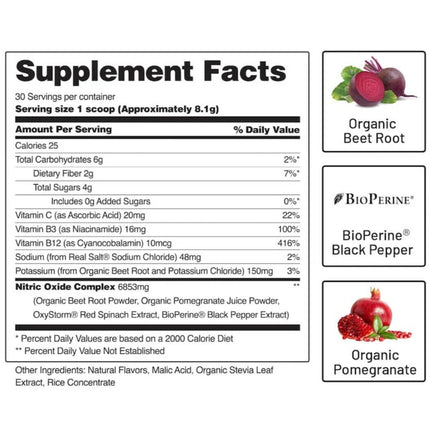 Nitric Oxide - Organic Beets Powder (3 Flavors)-Nitric Oxide-AlchePharma