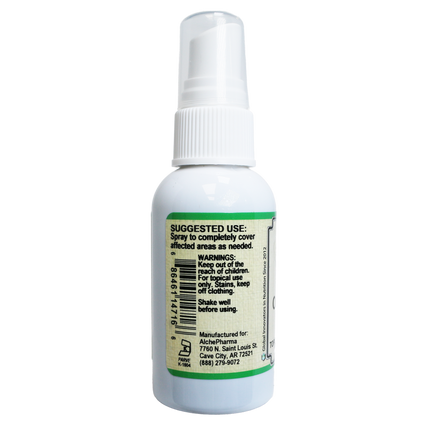 Oak & IVY Itch Relief ( Wild Harvested and Organic ) Topical Spray of Grindelia, Jewel Weed, Witch Hazel-Skin Care-AlchePharma