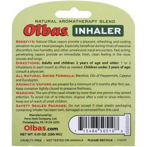 Olbas Inhaler - Natural Aromatherapy Blend-AlchePharma