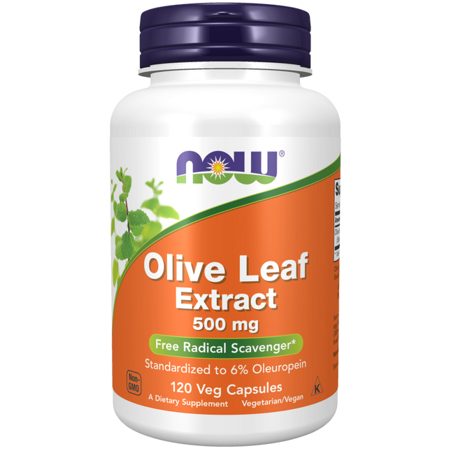 Olive Leaf Extract 500 mg Veg Capsules-Herbs-AlchePharma