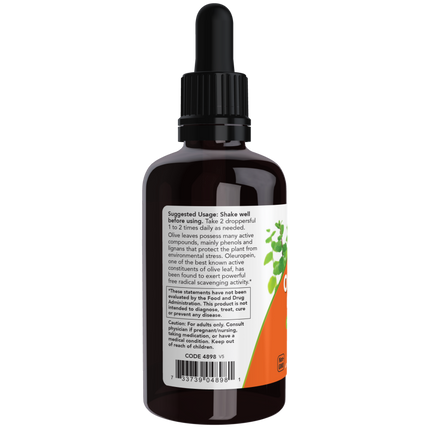 Olive Leaf Glycerite 18% Liquid-Herbs-AlchePharma