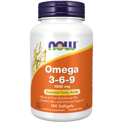 Omega 3-6-9 1000 mg Softgels-Nutritional Oils-AlchePharma