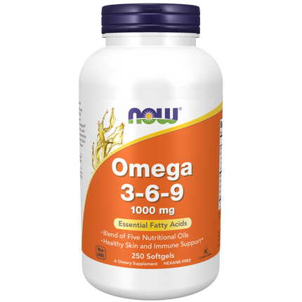 Omega 3-6-9 1000 mg Softgels-Nutritional Oils-AlchePharma