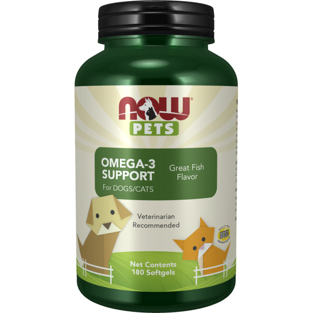 Omega-3 Support Softgels for Dogs & Cats-Pet Product-AlchePharma