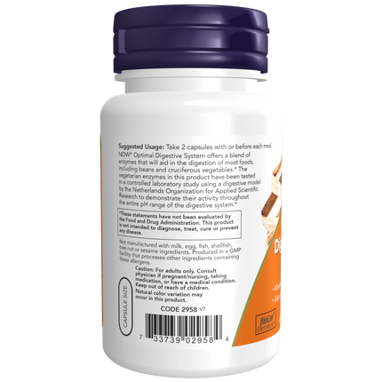 Optimal Digestive System Veg Capsules-Digestive Support-AlchePharma