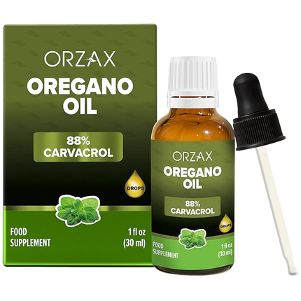 Oregano Oil Drops- 88% Carvacrol-Immune Support-AlchePharma