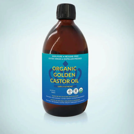 Organic Castor Oil 16.9oz (500ml)-AlchePharma