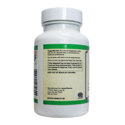 Organic Cordyceps Mycelium (Standardized 40% Polysaccharides)-Mushrooms-AlchePharma