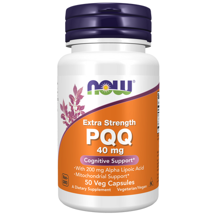 PQQ, Extra Strength 40 mg Veg Capsules-Antioxidants-AlchePharma