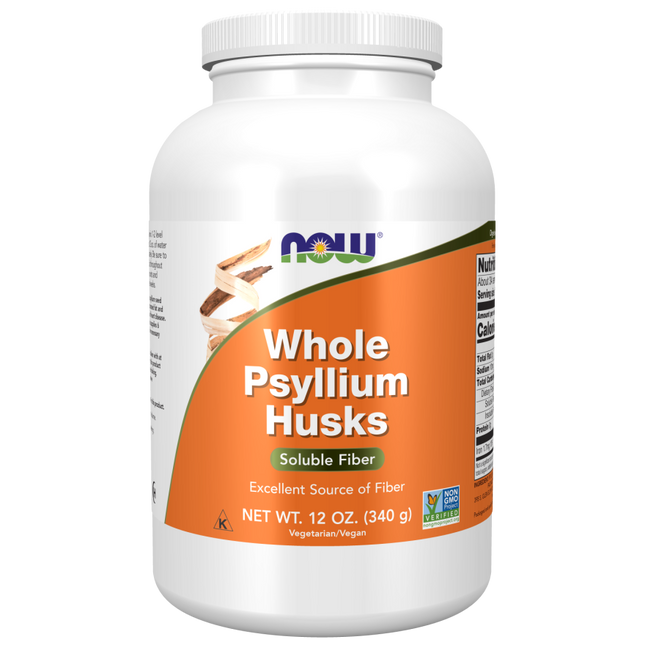 PSYLLIUM HUSK WHOLE 12 OZ-Fiber Supplements/Muciloids-AlchePharma