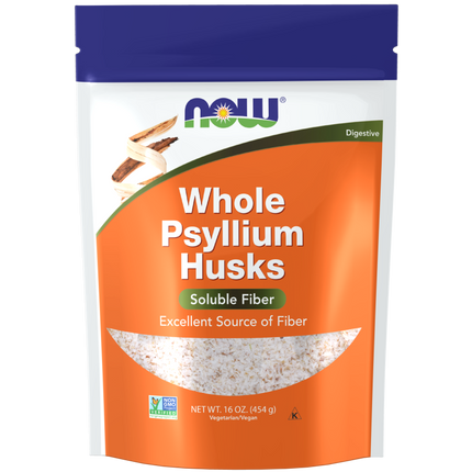 PSYLLIUM HUSK WHOLE 12 OZ-Fiber Supplements/Muciloids-AlchePharma