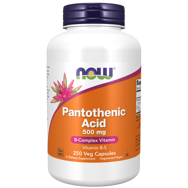 Pantothenic Acid 500 mg Veg Capsules-Vitamins-AlchePharma