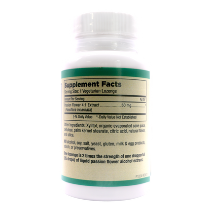 Passion Flower Lozenge 4:1 Extract - One Lozenge = 70 drop equivalent-Herb-AlchePharma