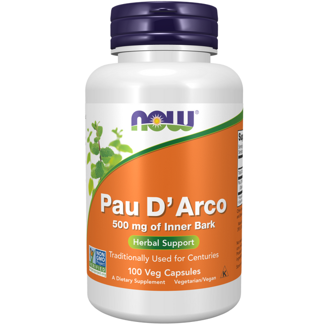 Pau D'Arco 500 mg Veg Capsules-Herbs-AlchePharma