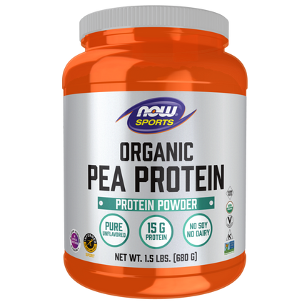 Pea Protein, Organic Powder-Sports Nutrition-AlchePharma