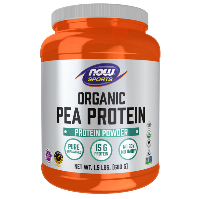 Pea Protein, Organic Powder-Sports Nutrition-AlchePharma