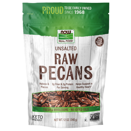 Pecans, Raw & Unsalted-Natural Foods-AlchePharma