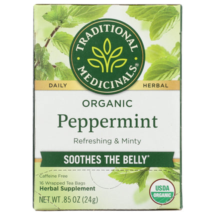 Peppermint Tea, Organic-Herbal Teas-AlchePharma