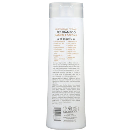 Pet Shampoo (Oatmeal & Coconut)-Pet Shampoo-AlchePharma