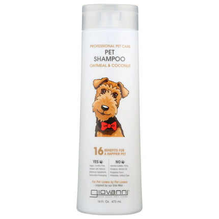 Pet Shampoo (Oatmeal & Coconut)-Pet Shampoo-AlchePharma