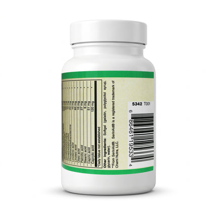 Phosphatidyl Serine Complex 500mg. SerinAID® PS (clinically studied complete complex)-Memory-AlchePharma
