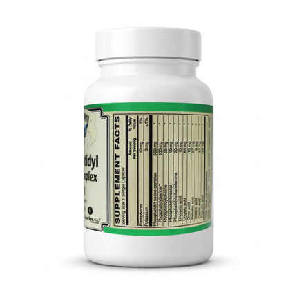 Phosphatidyl Serine Complex 500mg. SerinAID® PS (clinically studied complete complex)-Memory-AlchePharma