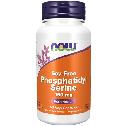 Phosphatidyl Serine, Soy-Free 150 mg Veg Capsules-Mental Fitness/Mood Support-AlchePharma