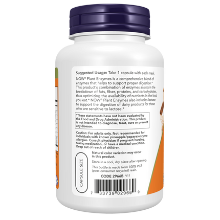 Plant Enzymes Veg Capsules-Digestive Support-AlchePharma