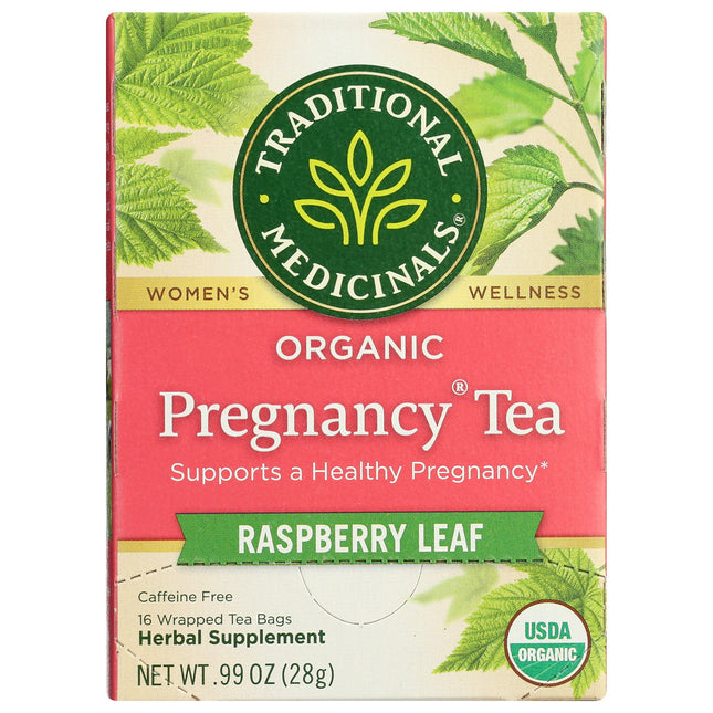 Pregnancy Tea - Raspberry Leaf, Organic-Herbal Teas-AlchePharma