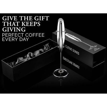 Zulay Executive Series Ultra Premium Gift Milk Frother-AlchePharma