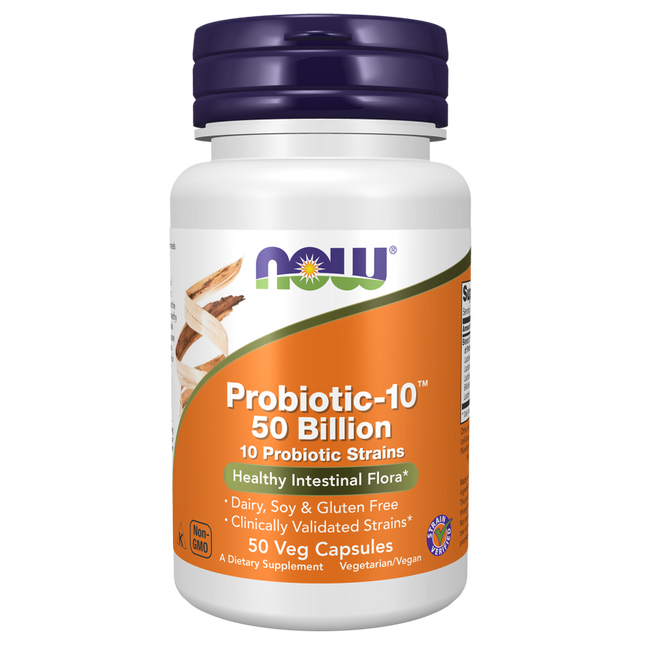 Probiotic-10™ 50 Billion Veg Capsules-Digestive Support-AlchePharma