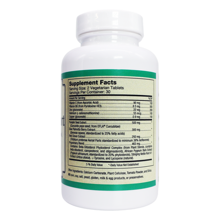Prostate Support - High Impact Formula (EFLA®Hyper Pure / CoroWise™ Plant Sterols) 60 Tabs, 1 month supply-Prostate-AlchePharma