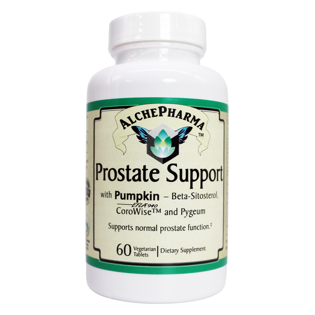 Prostate Support - High Impact Formula (EFLA®Hyper Pure / CoroWise™ Plant Sterols) 60 Tabs, 1 month supply-Prostate-AlchePharma