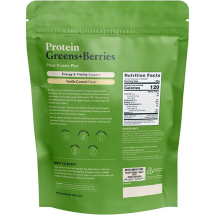 Protein Greens + Berries 10.6 Oz/10 Servings (2 Flavors)-Protein Powders-AlchePharma